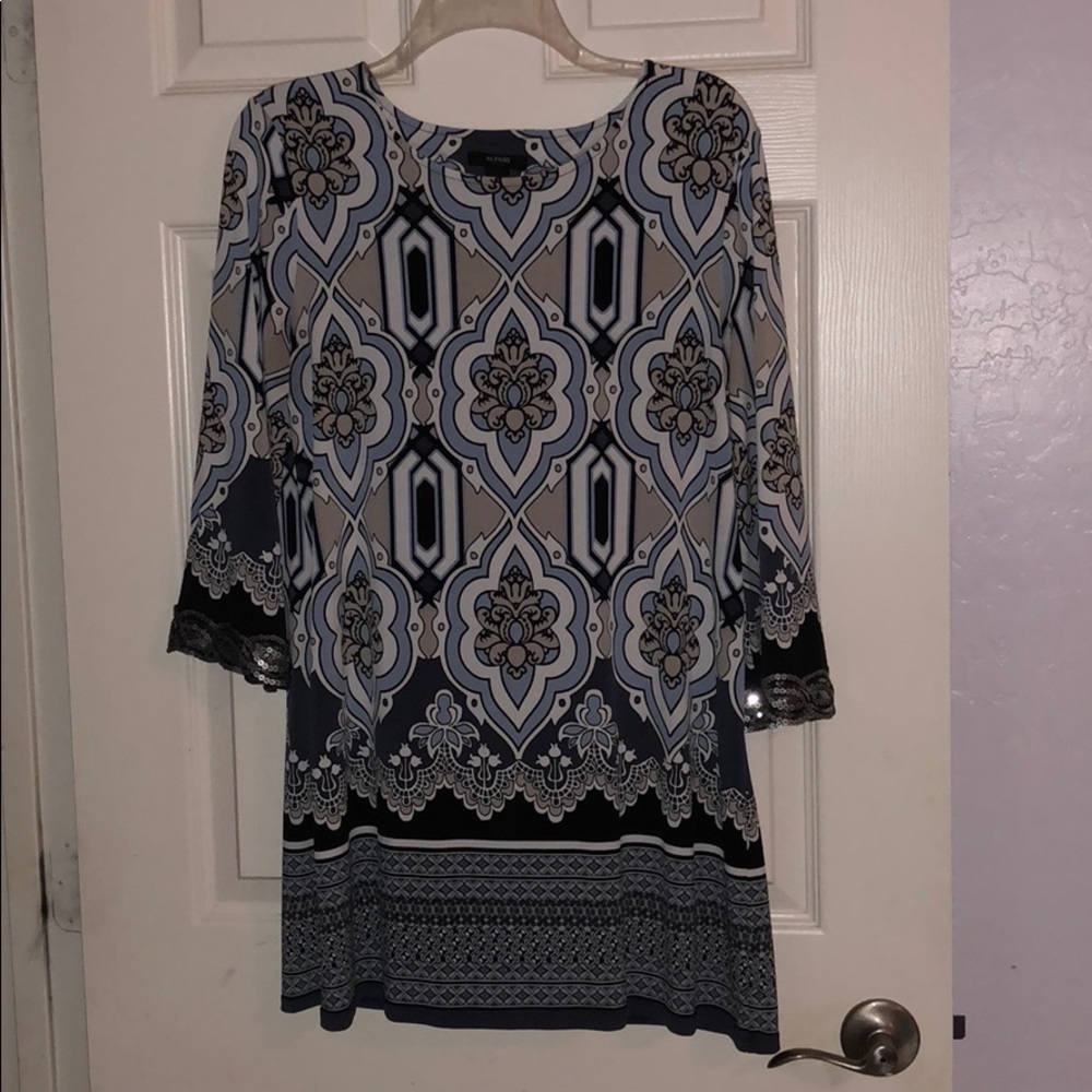 Printed Tunic Top